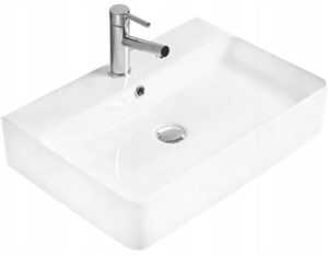 MEXEN - Umývadlo na dosku 60 x 41 cm biele 21396000