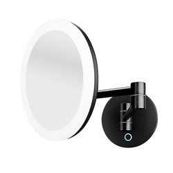 NIMCO Kozmetické LED zrkadlo čierne Čierny mat ZK 20265-90 ZK 20265-90