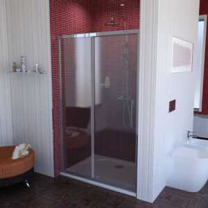 POLYSAN - LUCIS LINE sprchové dvere 1300mm