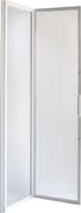 HOPA - Sprchové dvere DIANA - Farba rámu zásteny - Hliník biely