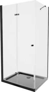 MEXEN/S - Lima sprchovací kút zalamovacie dvere 100 x 80 cm