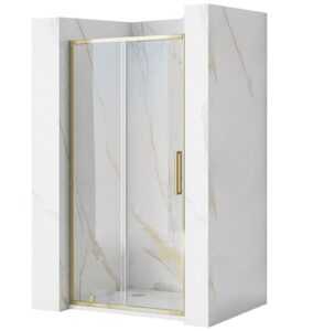 REA - Posuvné sprchové dvere Rapid Slide 150 zlatá REA-K5617